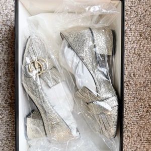 Gucci Marmont Leather Shoes